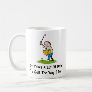 Mug Cadeau personnalisé du joueur de golf