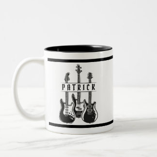 Mug Cadeau Personnalisé Du Joueur De Guitare Pour 