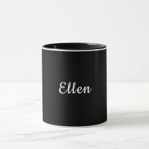 Mug Cadeau personnalisé Ellen Typographie