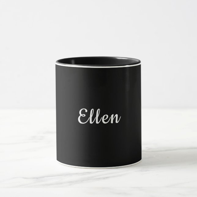 Mug Cadeau personnalisé Ellen Typographie  (Centre)