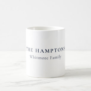 Mug Cadeau personnalisé Hamptons New York Prépa Coasta