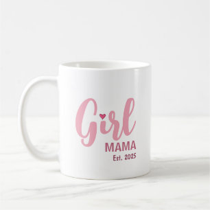 Mug Cadeau personnalisé Mama de filles
