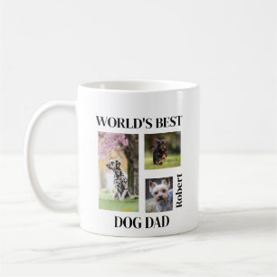 Mug Cadeau personnalisé Meilleur Papa Chien du Monde