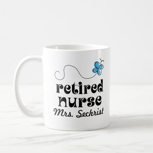 Mug Cadeau personnalisé par infirmière retiré (Gauche)
