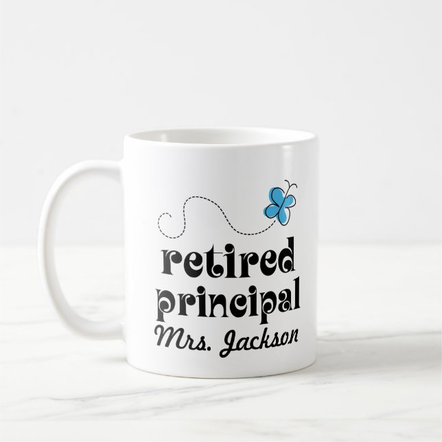 Mug Cadeau personnalisé par principal retiré (Gauche)