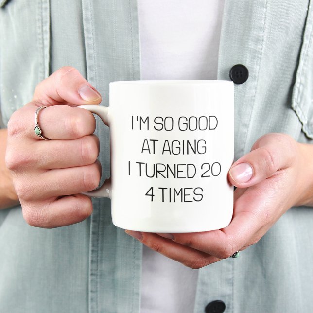 Mug Cadeau personnalisé pour 80 ans  (Créateur téléchargé)