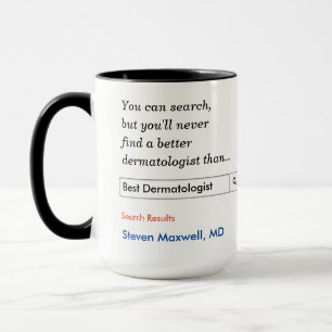 Mug Cadeau personnalisé pour la boue dermatologue