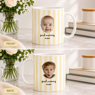 Mug Cadeau personnalisé pour la fête des Mères avec 2