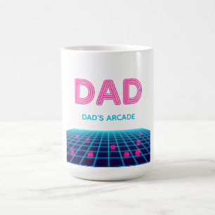 Mug Cadeau personnalisé pour la fête des pères Neon DA