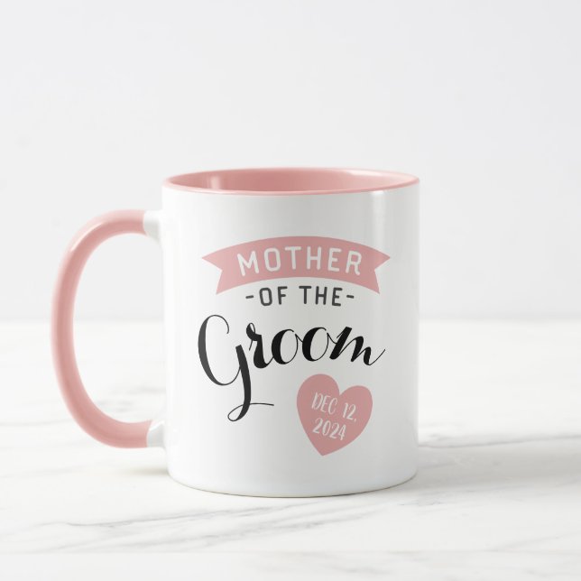 Mug Cadeau personnalisé pour la mère du marié (Gauche)