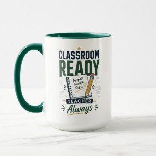 Mug Cadeau personnalisé pour l'enseignant prêt à l'emp
