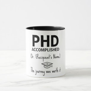 Mug Cadeau personnalisé pour les doctorants