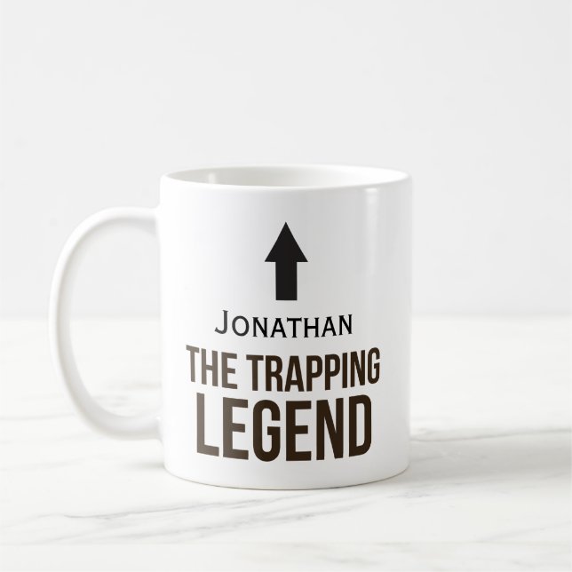 Mug Cadeau personnalisé pour les trappeurs (Gauche)