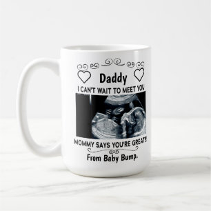 Mug Cadeau Personnalisé Pour Nouveau Père Du Bébé
