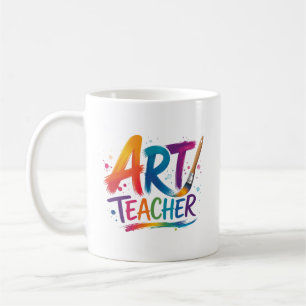 Mug Cadeau personnalisé pour professeur d'art apprécié