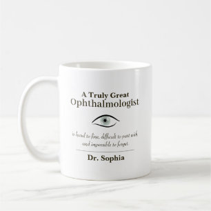 Mug Cadeau personnalisé pour un excellent ophtalmologu