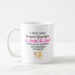 Mug Cadeau Personnalisé pour un Professeur de Danse en