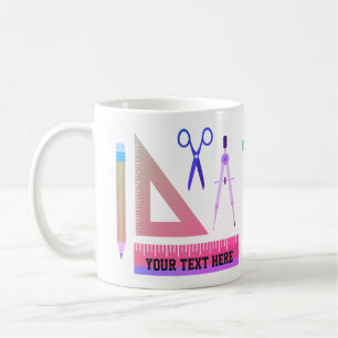 Mug Cadeau Personnalisé Prof de Maths