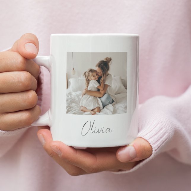 Mug Cadeau photo et nom personnalisé (Créateur téléchargé)