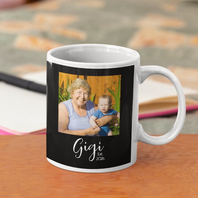 Mug Cadeau Photo Gigi Etablie (Créateur téléchargé)