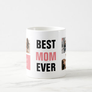 Mug Cadeau photo personnalisé Best Mom Ever