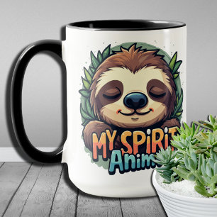 Mug Cadeau pour amoureux de paresseux pour jours pares