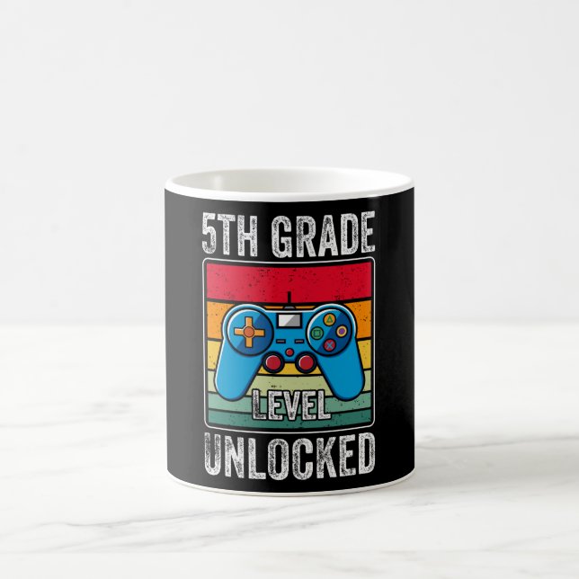 Mug Cadeau pour élève de cinquième avec jeu vidéo débl (Centre)