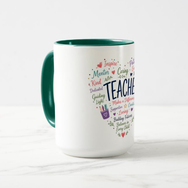 Mug Cadeau pour Enseignant (Devant gauche)