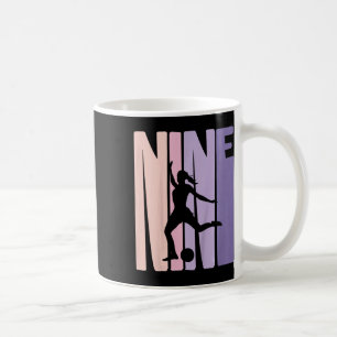 Mug Cadeau pour filles footballeuses de 9 ans pour 9e