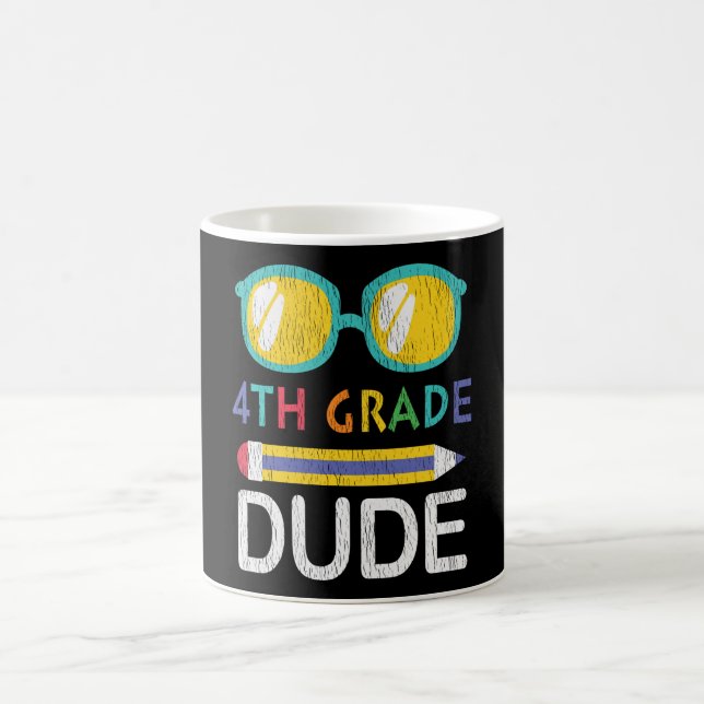 Mug Cadeau pour garçon élève de 4e rentrée scolaire (Centre)