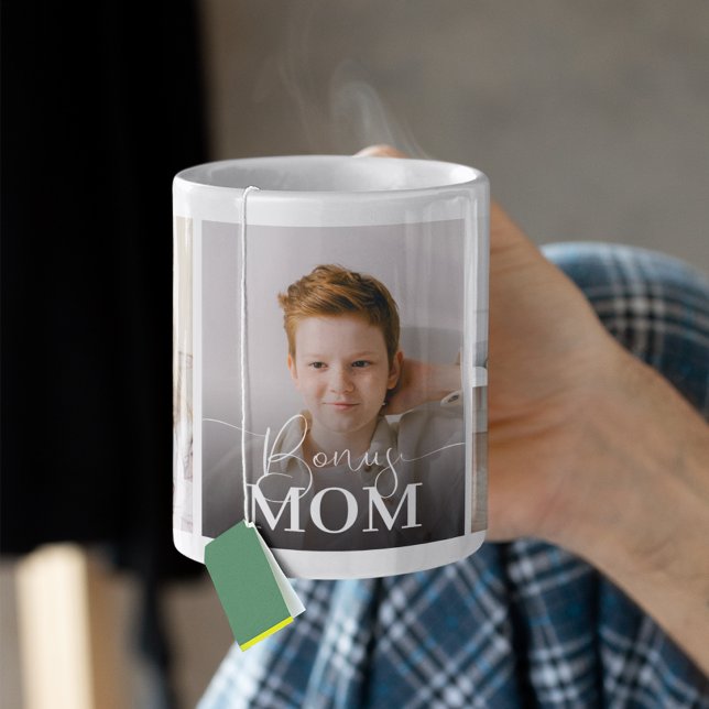 Mug Cadeau pour la Maman Bonus 5 Collage de photos (Créateur téléchargé)