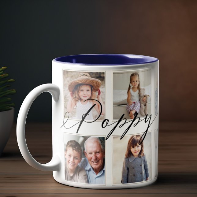 Mug Cadeau pour le pavot | Collage photo pour petits e (Créateur téléchargé)