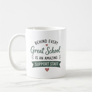 Mug Cadeau pour le personnel de soutien de chaque gran