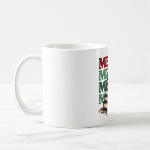 Mug Cadeau pour l'enseignant Livres de Noël pour l'e