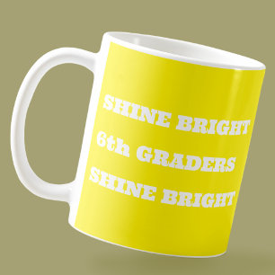 Mug Cadeau pour l'enseignant Message Coloré et Motiv