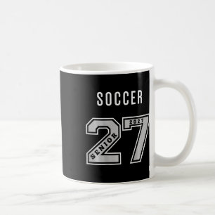 Mug Cadeau pour l'équipe de soccer senior 2027 (sur Ck