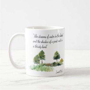 Mug Cadeau pour les aînés JW nom personnalisé isaiah 3