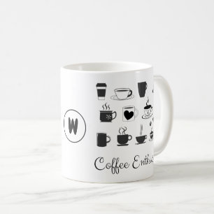 Mug Cadeau pour les amateurs de café   Nom personnalis