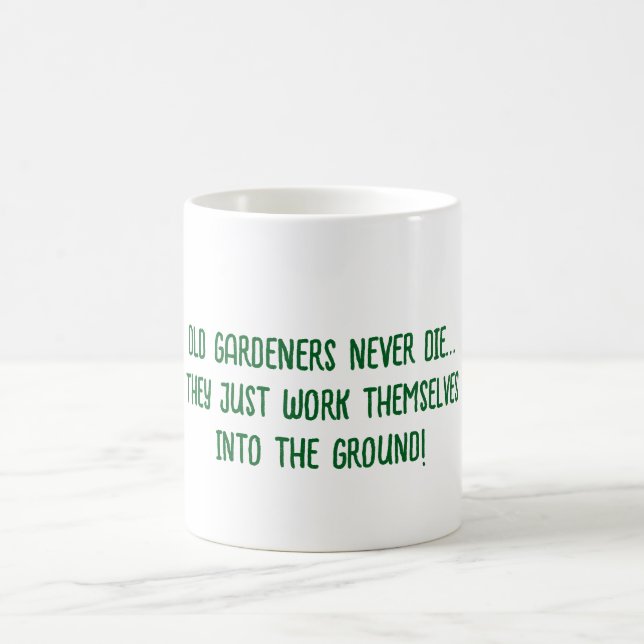 Mug cadeau pour les jardiniers (Centre)