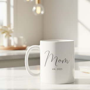 Mug Cadeau pour maman établie nouvelle maman