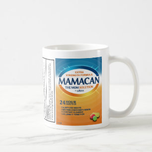 Mug Cadeau pour maman : Mamacan ! Le supplément Maman