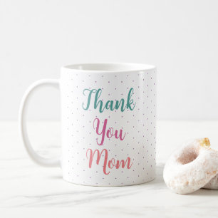 Mug Cadeau Pour Maman Modèle coloré Moderne Élégant