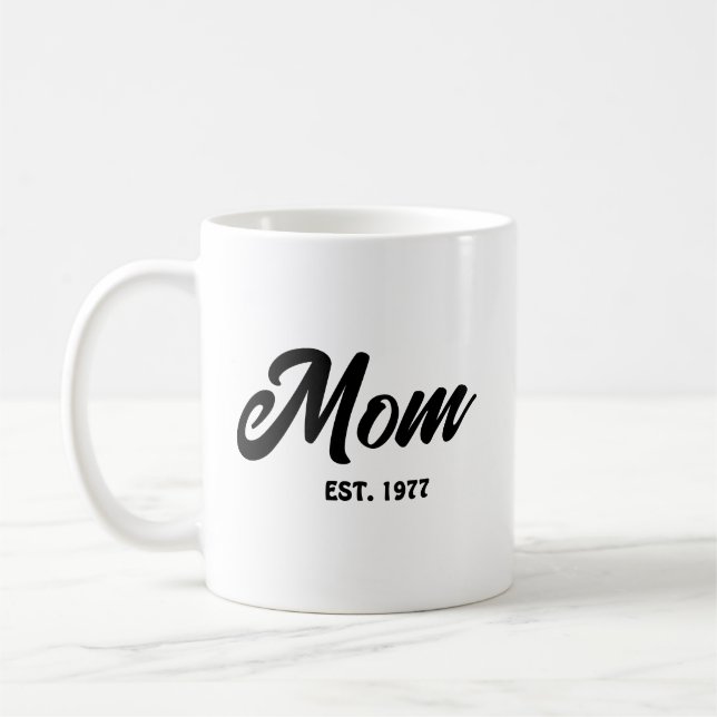 Mug Cadeau pour maman nouvellement établie (Gauche)