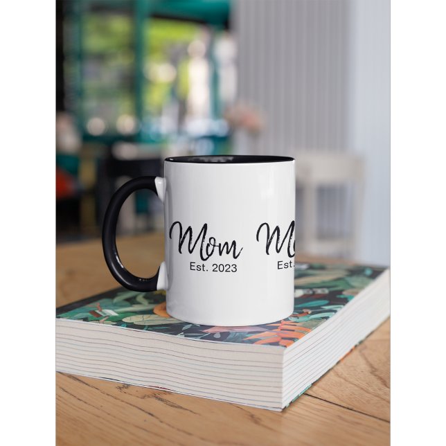 Mug Cadeau pour maman nouvellement établie (Créateur téléchargé)