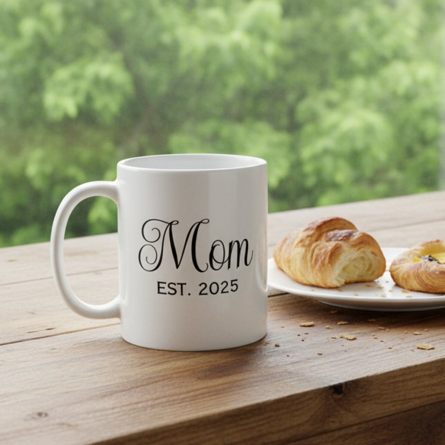 Mug Cadeau pour maman nouvellement établie  (Créateur téléchargé)