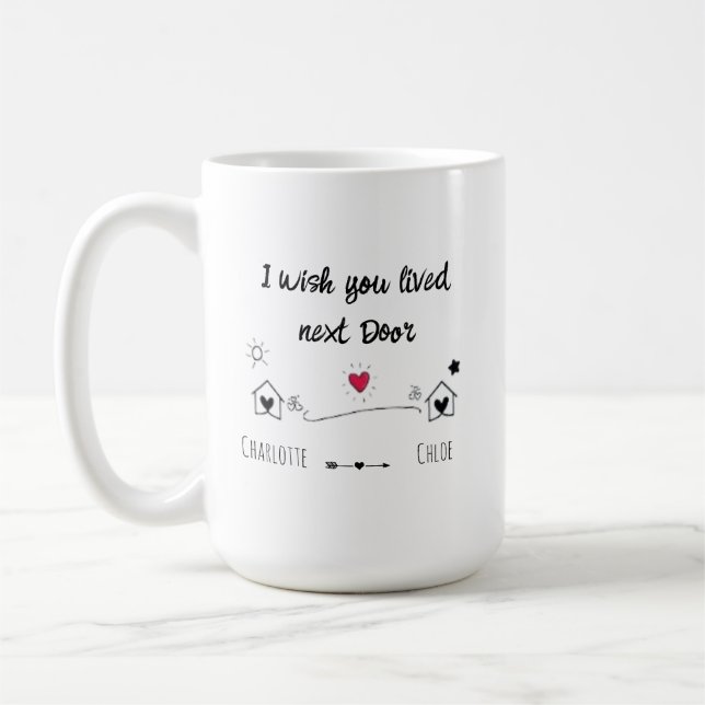 Mug Cadeau Pour Meilleur Ami Je Souhaite Que Vous Avie (Gauche)