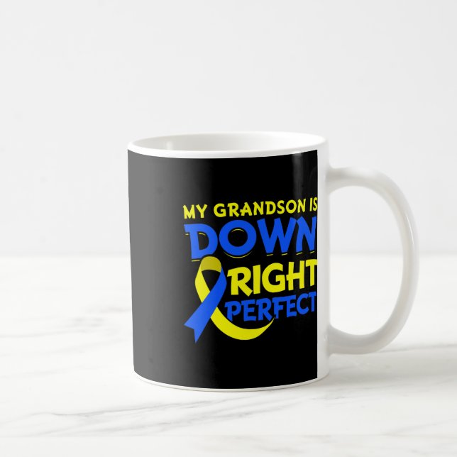 Mug Cadeau pour mon petit-fils avec syndrome de Down,  (Droite)