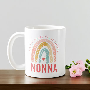 Mug Cadeau pour Nonna   Toutes les couleurs de l'arc-e