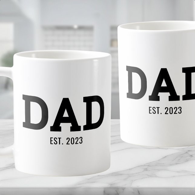 Mug Cadeau pour nouveau papa (Créateur téléchargé)