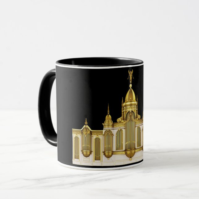 Mug cadeau pour organiste à tuyaux (Devant gauche)
